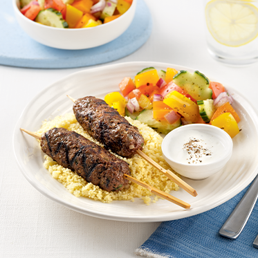 Kebabs de boeuf